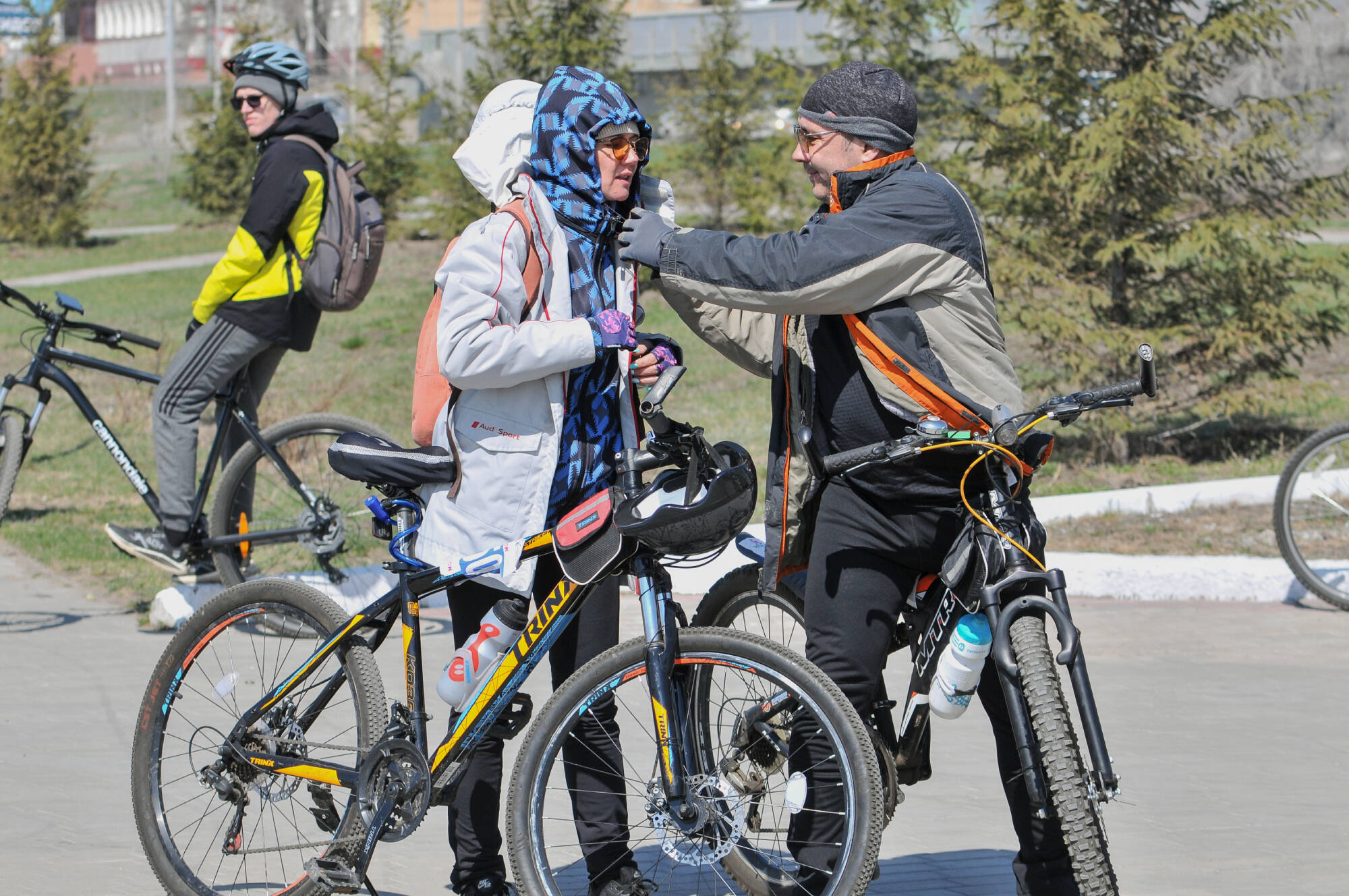 Подготовка к заезду