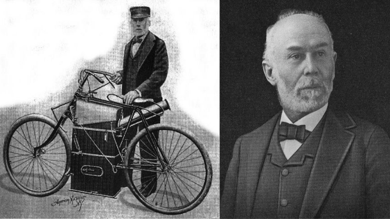 Сильвестр Ховард Ропер и его паровой велосипед