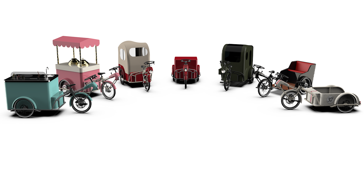 Варианты конфигурации велосипеда Cyclauto