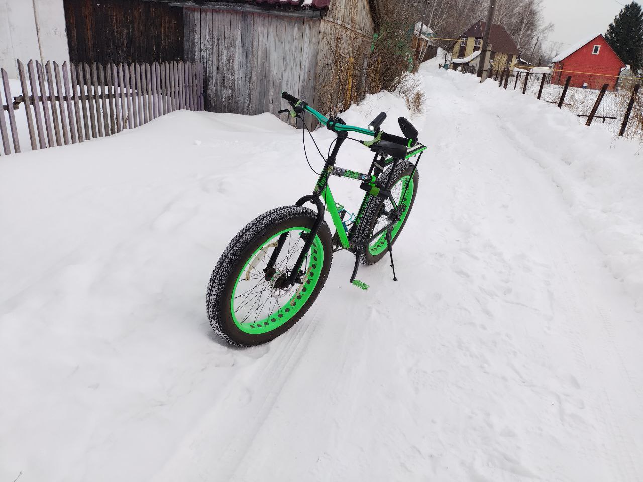 Велосипед Антона для зимней езды